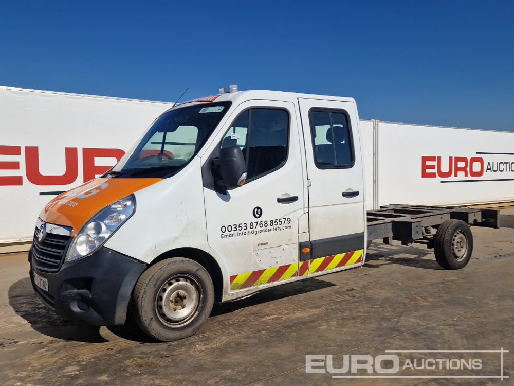 2012 Vauxhall Crew Cab Chassis & Cab, 6 Speed, A/C (Irish Reg. Docs. Available) - الشاحنات الصغيرة المسطحة: صور 1 2012 Vauxhall Crew Cab Chassis & Cab, 6 Speed, A/C (Irish Reg. Docs. Available) - الشاحنات الصغيرة المسطحة: صور 1