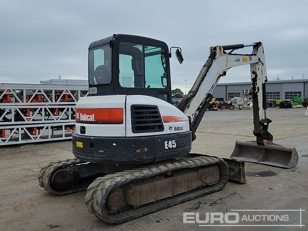 2013 Bobcat E45 - حفارة مصغرة: صور 5 2013 Bobcat E45 - حفارة مصغرة: صور 5