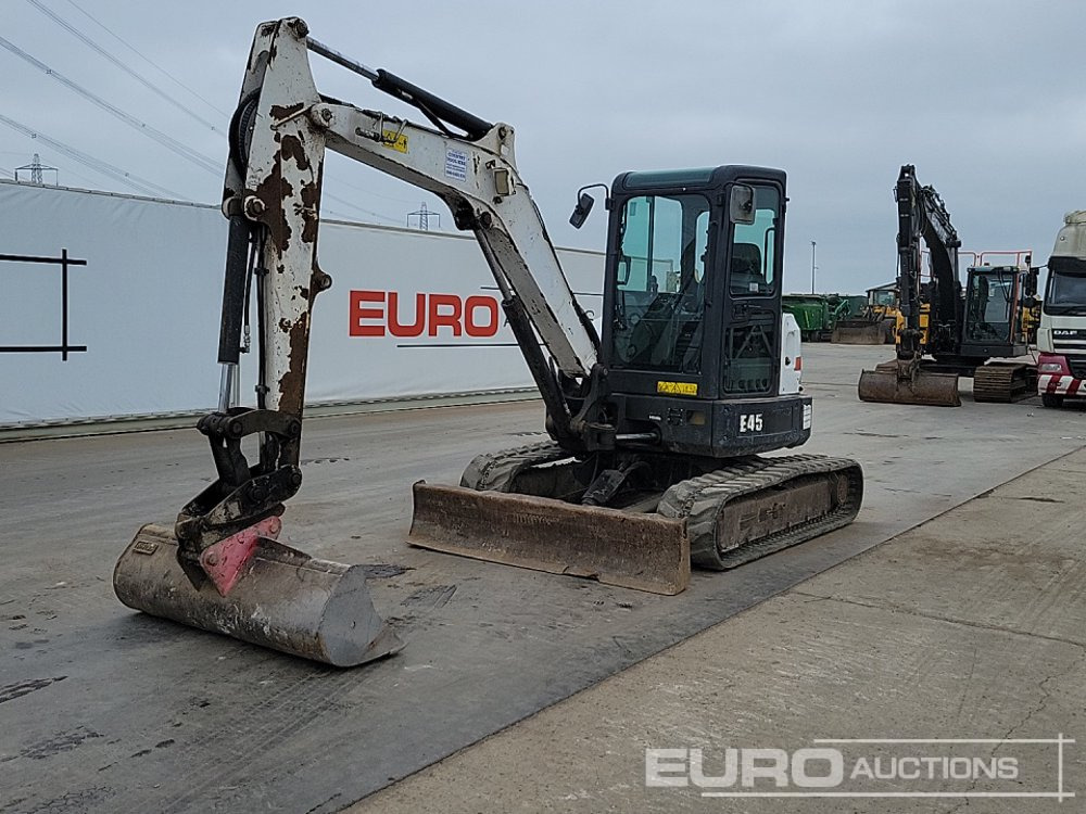 2013 Bobcat E45 - حفارة مصغرة: صور 1 2013 Bobcat E45 - حفارة مصغرة: صور 1