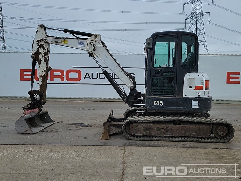 2013 Bobcat E45 - حفارة مصغرة: صور 2 2013 Bobcat E45 - حفارة مصغرة: صور 2