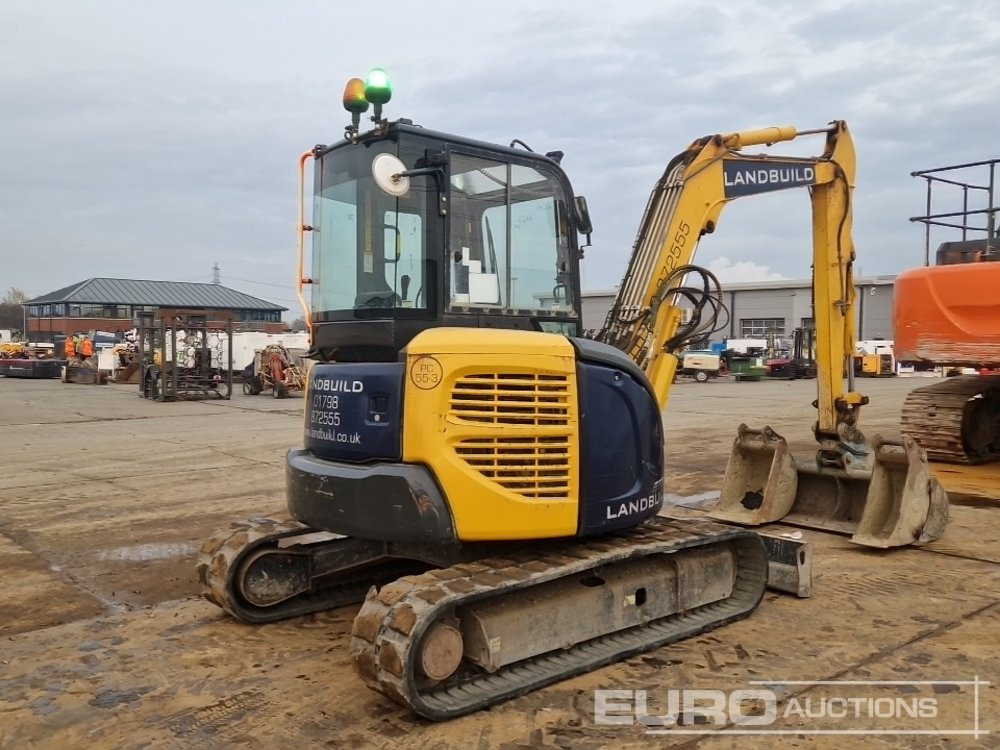 2013 Komatsu PC55MR-3 - حفارة مصغرة: صور 5 2013 Komatsu PC55MR-3 - حفارة مصغرة: صور 5