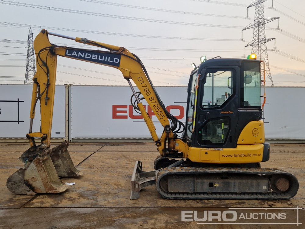 2013 Komatsu PC55MR-3 - حفارة مصغرة: صور 2 2013 Komatsu PC55MR-3 - حفارة مصغرة: صور 2