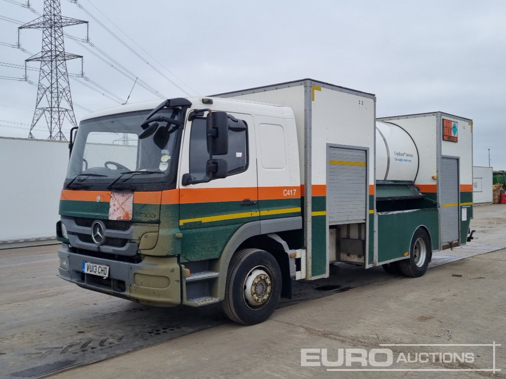 2013 Mercedes 1322 - شاحنة صهريج: صور 1 2013 Mercedes 1322 - شاحنة صهريج: صور 1