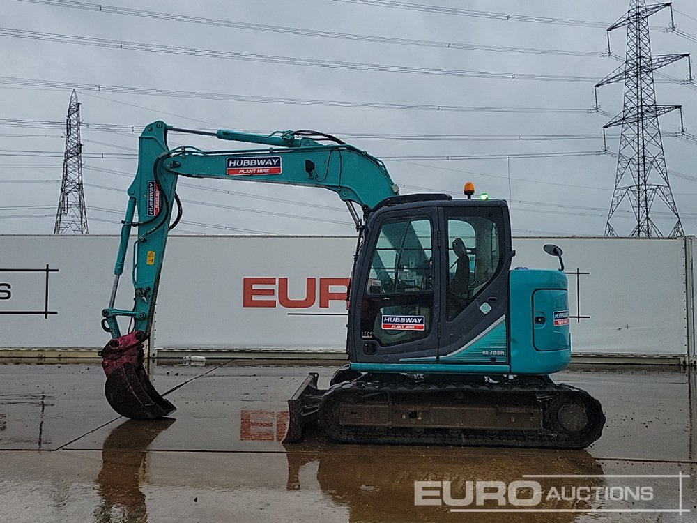 2014 Kobelco SK75SR-3E - حفارة مصغرة: صور 2 2014 Kobelco SK75SR-3E - حفارة مصغرة: صور 2