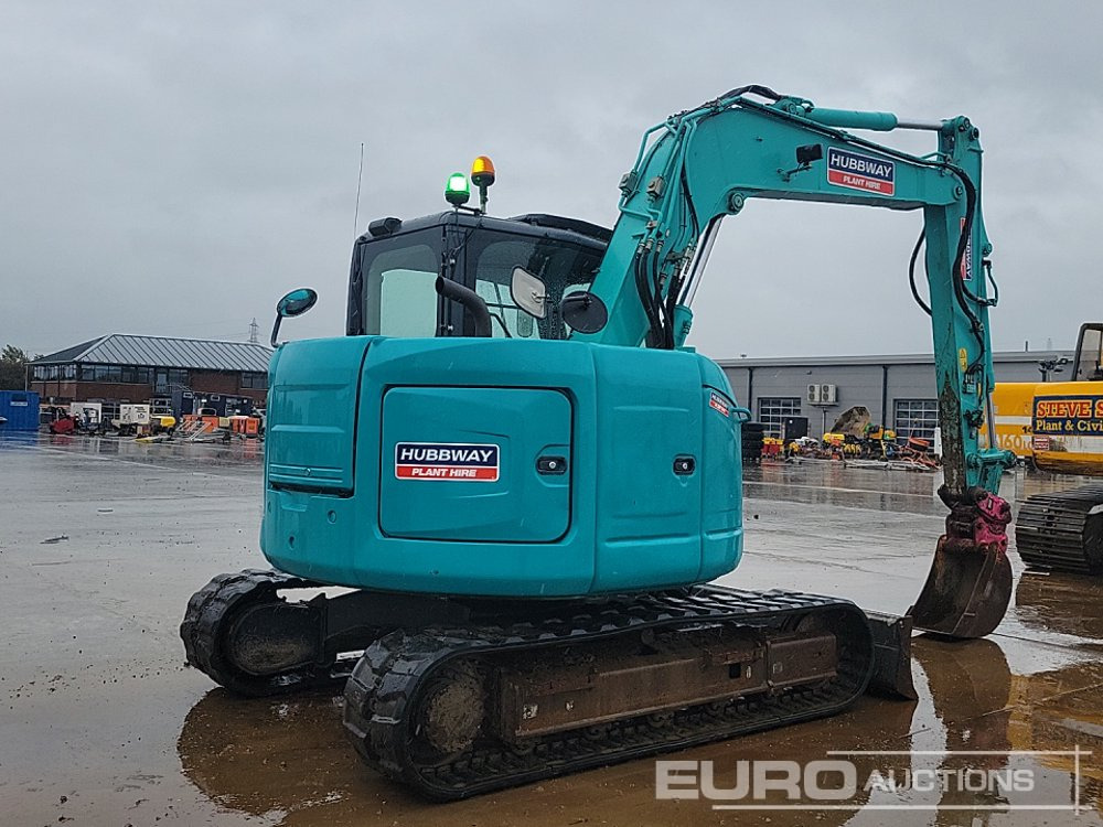 2014 Kobelco SK75SR-3E - حفارة مصغرة: صور 5 2014 Kobelco SK75SR-3E - حفارة مصغرة: صور 5