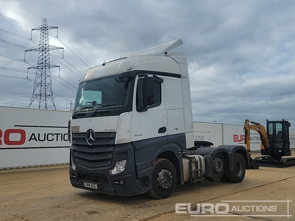 2014 Mercedes Actros 2545 - شاحنة جرار: صور 1 2014 Mercedes Actros 2545 - شاحنة جرار: صور 1