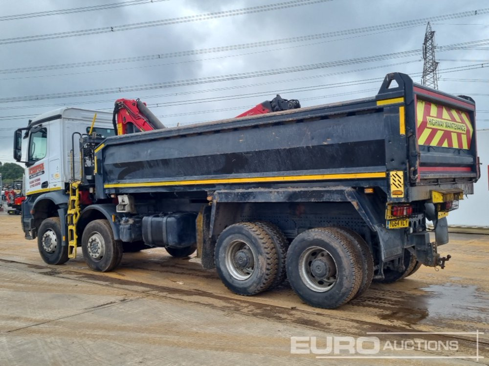 2014 Mercedes Arocs 3240 - قلابات, شاحنة كرين: صور 3 2014 Mercedes Arocs 3240 - قلابات, شاحنة كرين: صور 3