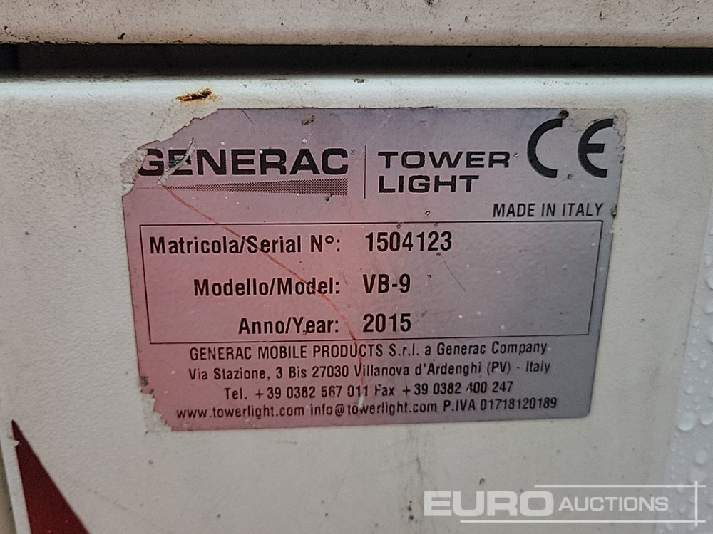 ابراج اضاءة 2015 Generac VB-9: صور 23