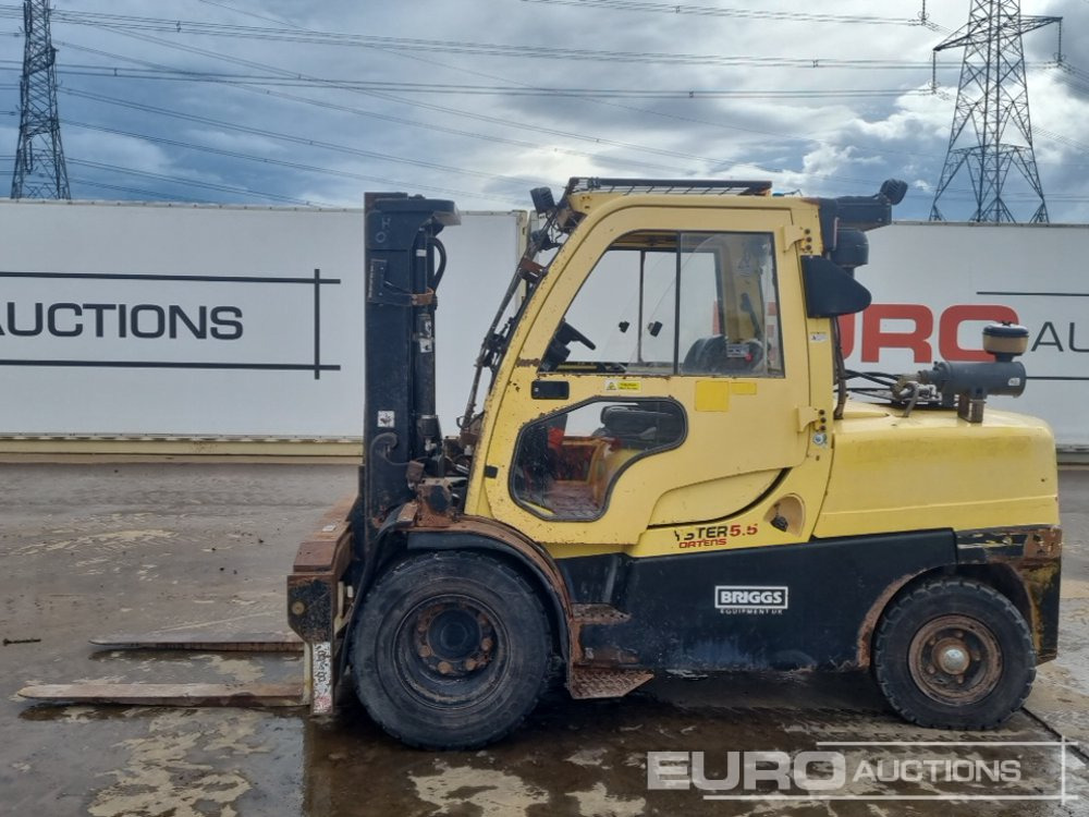 2015 Hyster H5.5FT - رافعة شوكية: صور 2 2015 Hyster H5.5FT - رافعة شوكية: صور 2