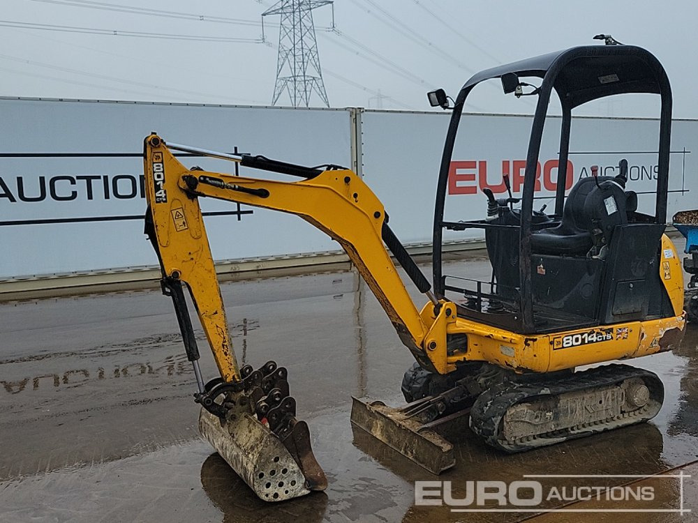 2015 JCB 8014CTS - حفارة مصغرة: صور 1 2015 JCB 8014CTS - حفارة مصغرة: صور 1