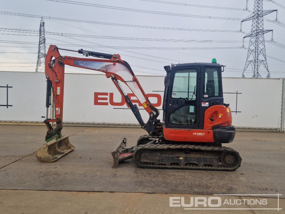 2015 Kubota KX057-4 - حفارة مصغرة: صور 2 2015 Kubota KX057-4 - حفارة مصغرة: صور 2