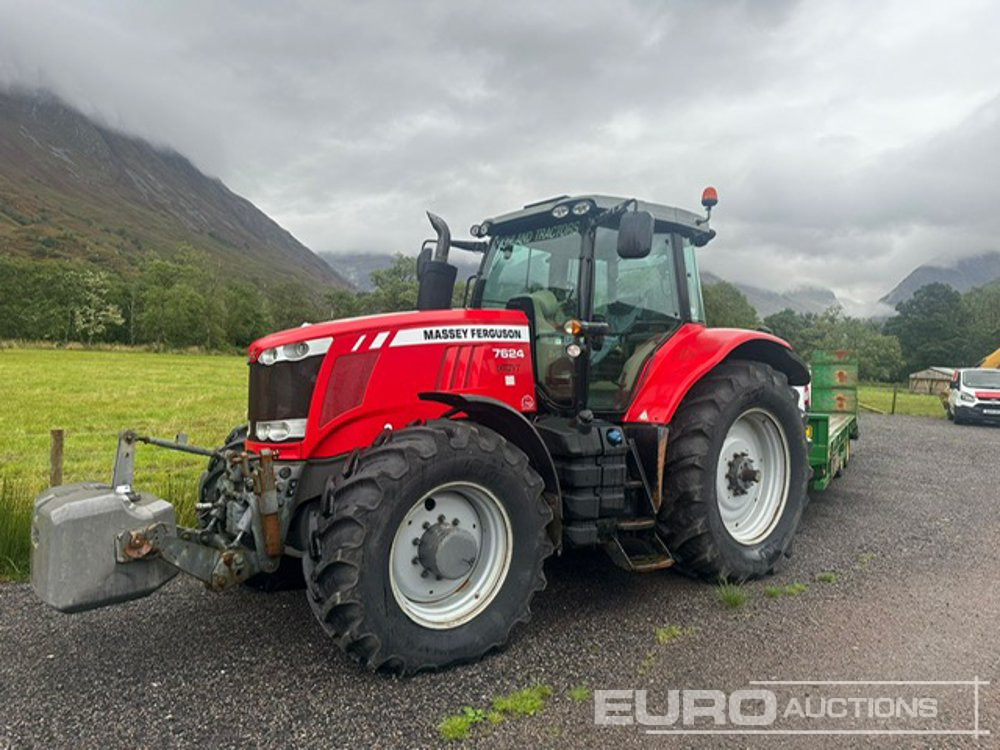 2015 Massey Ferguson 7624 - جرار: صور 1 2015 Massey Ferguson 7624 - جرار: صور 1