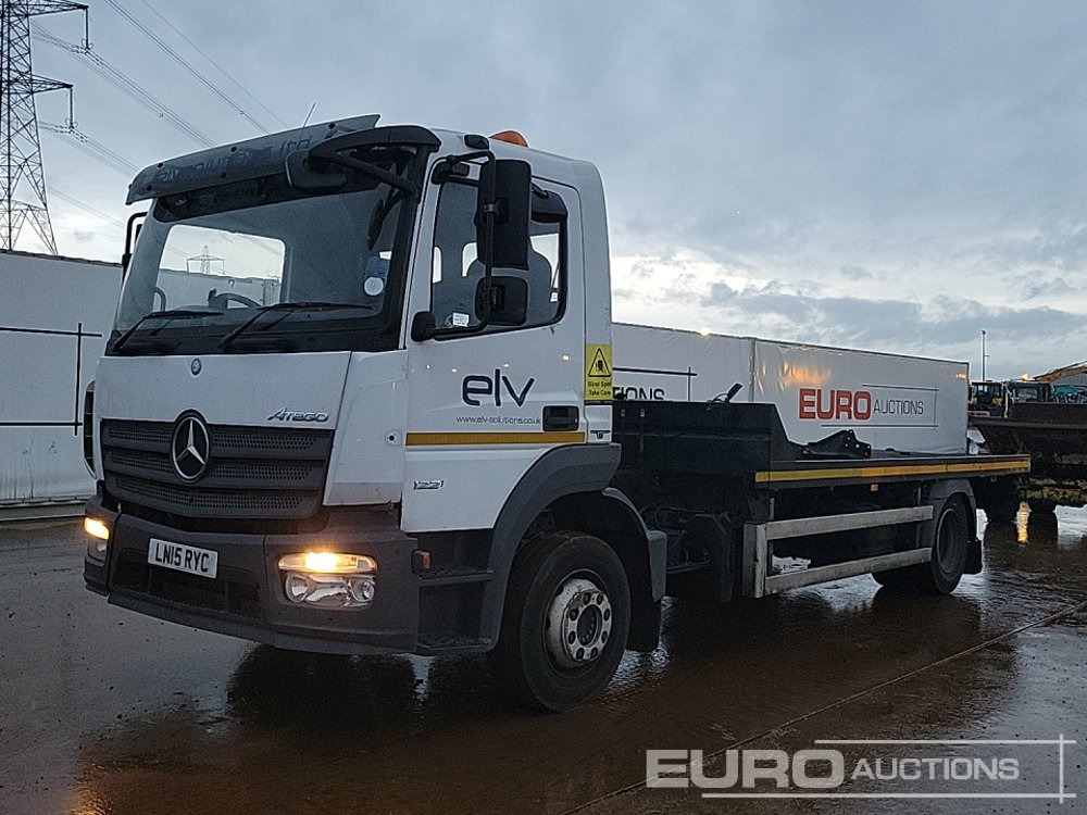 2015 Mercedes Atego 1221 - شاحنات مسطحة: صور 1 2015 Mercedes Atego 1221 - شاحنات مسطحة: صور 1