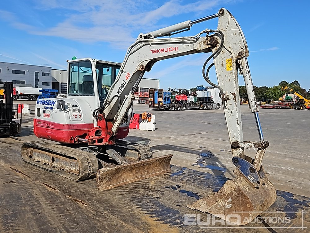 حفارة مصغرة 2015 Takeuchi TB260: صور 7
