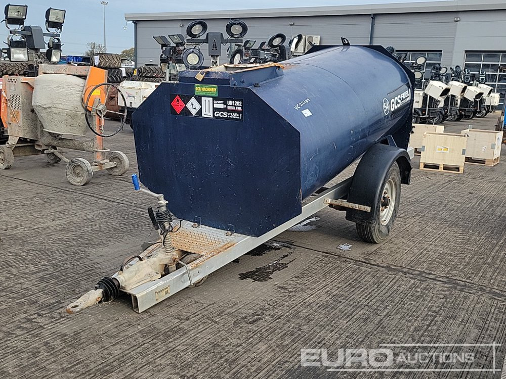 2016 Bowser Supply 2000 Litre Single Axle Bunded Fuel Bowser, Manual Pump - خزان تخزين: صور 1 2016 Bowser Supply 2000 Litre Single Axle Bunded Fuel Bowser, Manual Pump - خزان تخزين: صور 1