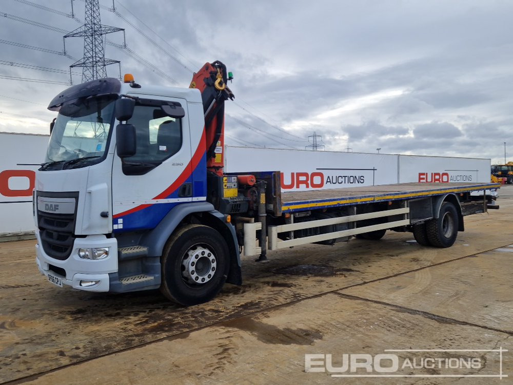 2016 DAF LF250 - شاحنات مسطحة: صور 1 2016 DAF LF250 - شاحنات مسطحة: صور 1