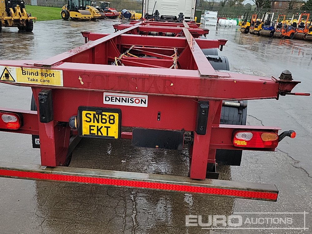 2016 Dennison MF16SK0 - شاحنات الحاويات/ جسم علوي قابل للتغيير نصف مقطورة: صور 4 2016 Dennison MF16SK0 - شاحنات الحاويات/ جسم علوي قابل للتغيير نصف مقطورة: صور 4