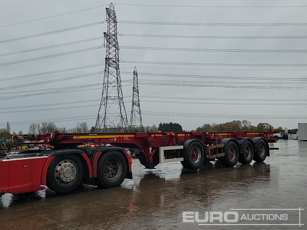 2016 Dennison MF16SK0 - شاحنات الحاويات/ جسم علوي قابل للتغيير نصف مقطورة: صور 1 2016 Dennison MF16SK0 - شاحنات الحاويات/ جسم علوي قابل للتغيير نصف مقطورة: صور 1