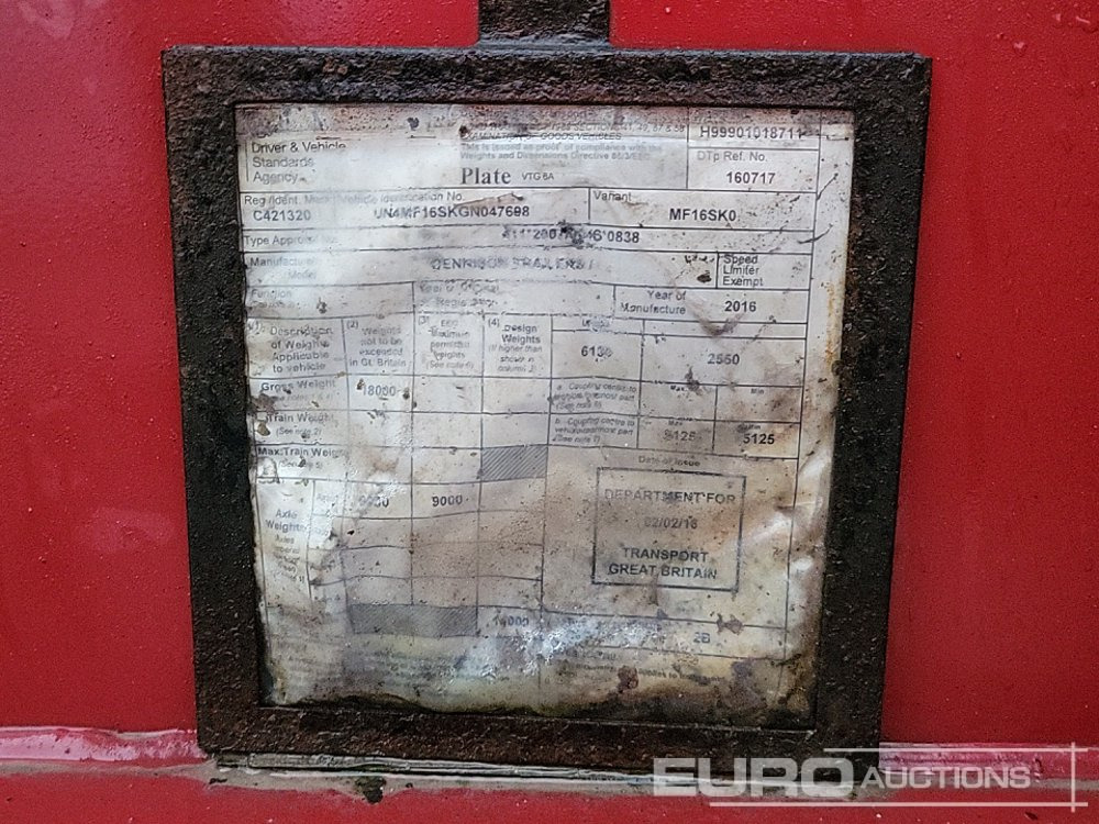 شاحنات الحاويات/ جسم علوي قابل للتغيير نصف مقطورة 2016 Dennison MF16SK0: صور 47 شاحنات الحاويات/ جسم علوي قابل للتغيير نصف مقطورة 2016 Dennison MF16SK0: صور 47