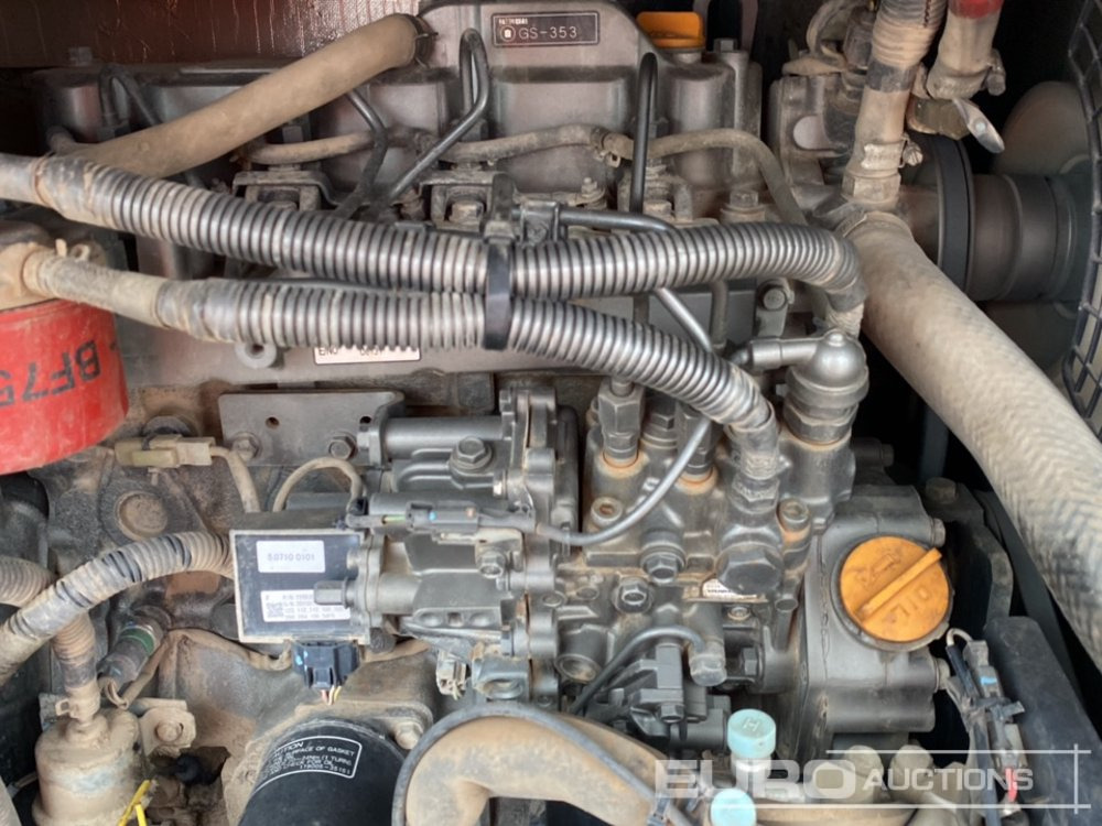 حفارة مصغرة 2016 Hitachi ZX55U-5A CLR: صور 30