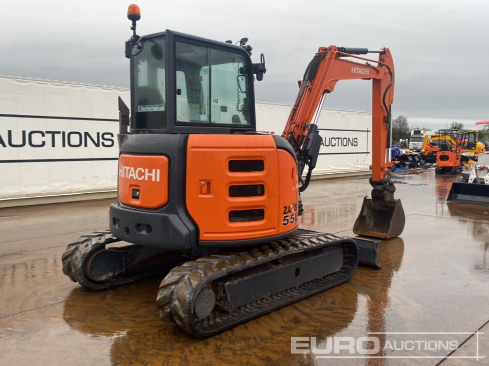 2016 Hitachi ZX55U-5A CLR - حفارة مصغرة: صور 5 2016 Hitachi ZX55U-5A CLR - حفارة مصغرة: صور 5