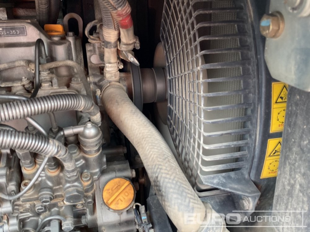 حفارة مصغرة 2016 Hitachi ZX55U-5A CLR: صور 31