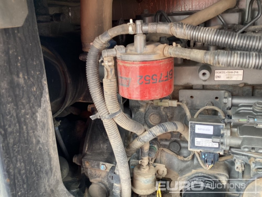 حفارة مصغرة 2016 Hitachi ZX55U-5A CLR: صور 27