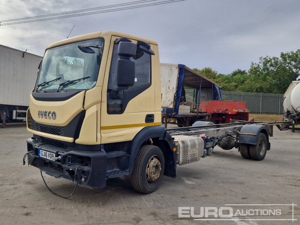 2016 Iveco 4x2 Chassis Cab, Automatic Gearbox (Non Runner, Parts Missing) - الشاسيه شاحنة: صور 1 2016 Iveco 4x2 Chassis Cab, Automatic Gearbox (Non Runner, Parts Missing) - الشاسيه شاحنة: صور 1