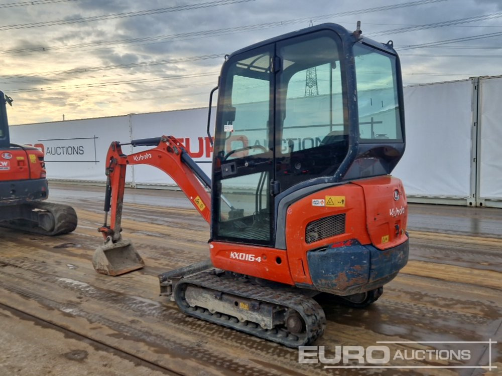 2016 Kubota KX016-4 - حفارة مصغرة: صور 3 2016 Kubota KX016-4 - حفارة مصغرة: صور 3