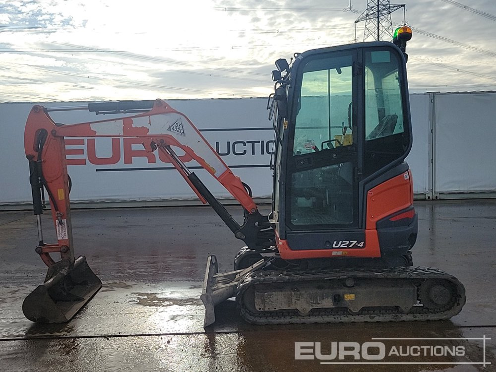 2016 Kubota U27-4 - حفارة مصغرة: صور 2 2016 Kubota U27-4 - حفارة مصغرة: صور 2