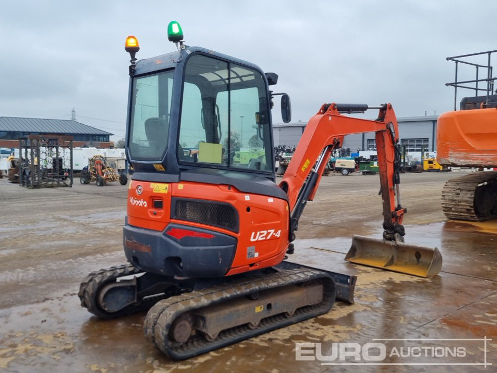 2016 Kubota U27-4 - حفارة مصغرة: صور 5 2016 Kubota U27-4 - حفارة مصغرة: صور 5