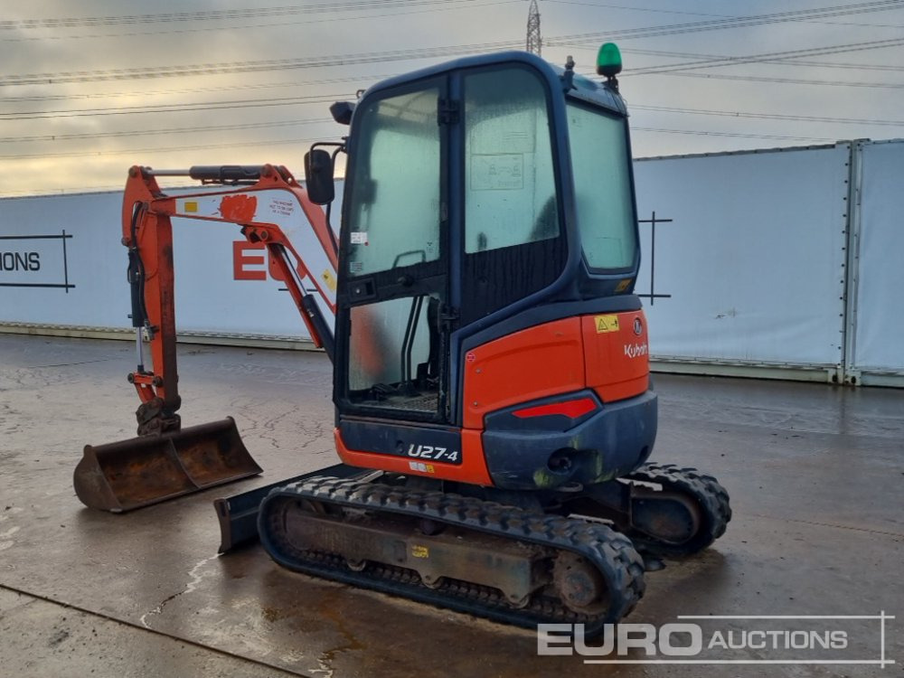 2016 Kubota U27-4 - حفارة مصغرة: صور 3 2016 Kubota U27-4 - حفارة مصغرة: صور 3