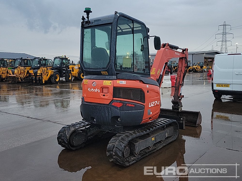 2016 Kubota U27-4 - حفارة مصغرة: صور 5 2016 Kubota U27-4 - حفارة مصغرة: صور 5