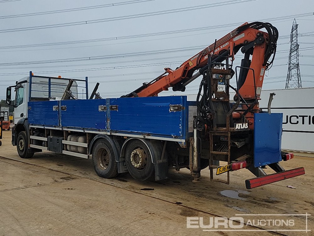 2016 Mercedes Arocs - شاحنات مسطحة: صور 3 2016 Mercedes Arocs - شاحنات مسطحة: صور 3