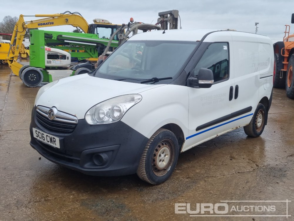 2016 Vauxhall Combo - فان المدمجة: صور 1 2016 Vauxhall Combo - فان المدمجة: صور 1