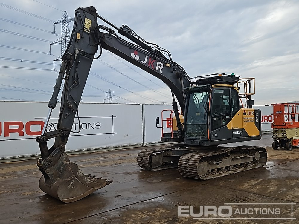 2016 Volvo EC140EL - حفارات زحافة: صور 1 2016 Volvo EC140EL - حفارات زحافة: صور 1