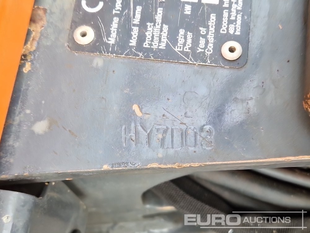 حفارة مصغرة 2017 Doosan DX27Z: صور 47