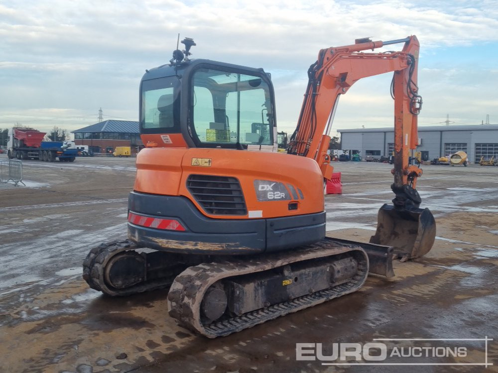 2017 Doosan DX62R-3 - حفارة مصغرة: صور 5 2017 Doosan DX62R-3 - حفارة مصغرة: صور 5