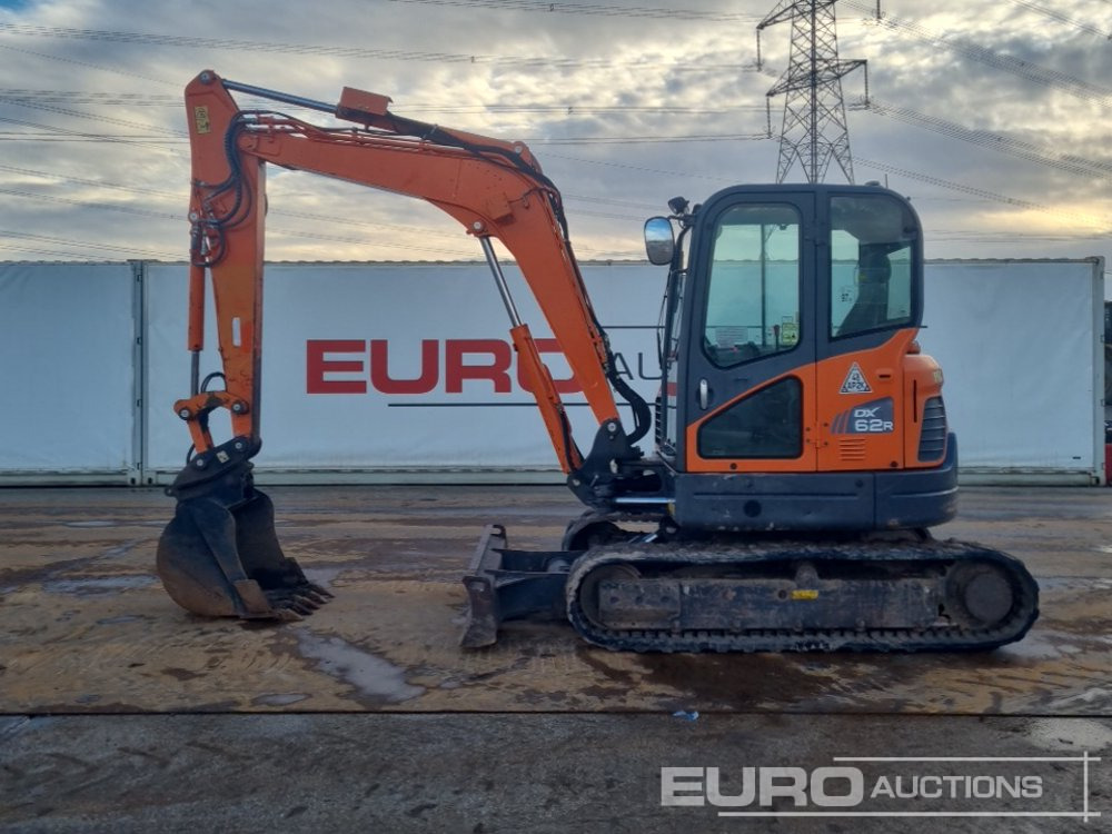 2017 Doosan DX62R-3 - حفارة مصغرة: صور 2 2017 Doosan DX62R-3 - حفارة مصغرة: صور 2