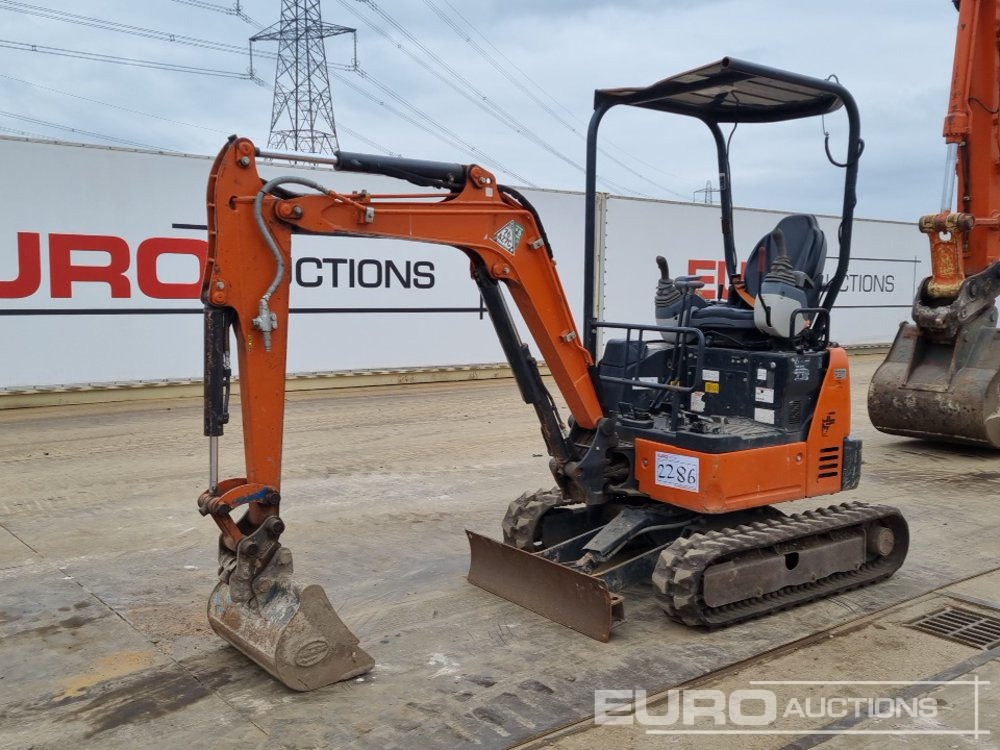 2017 Hitachi ZX19U-5A - حفارة مصغرة: صور 1 2017 Hitachi ZX19U-5A - حفارة مصغرة: صور 1