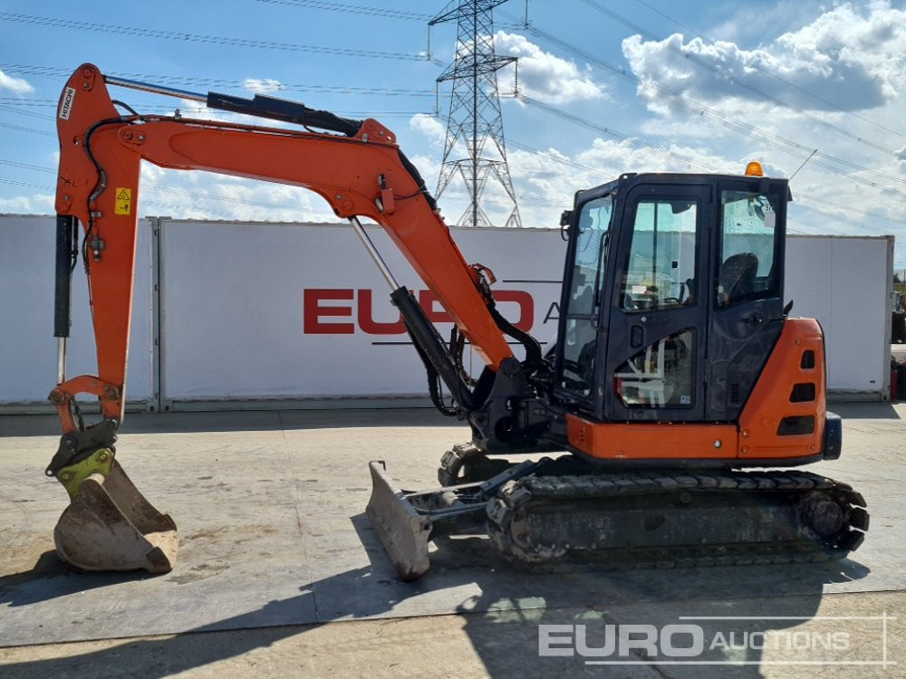 2017 Hitachi ZX65USB-5A - حفارة مصغرة: صور 2 2017 Hitachi ZX65USB-5A - حفارة مصغرة: صور 2