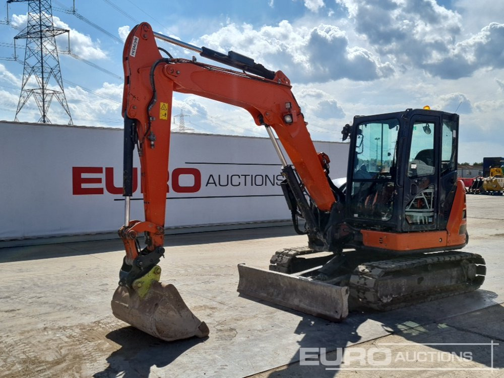 2017 Hitachi ZX65USB-5A - حفارة مصغرة: صور 1 2017 Hitachi ZX65USB-5A - حفارة مصغرة: صور 1