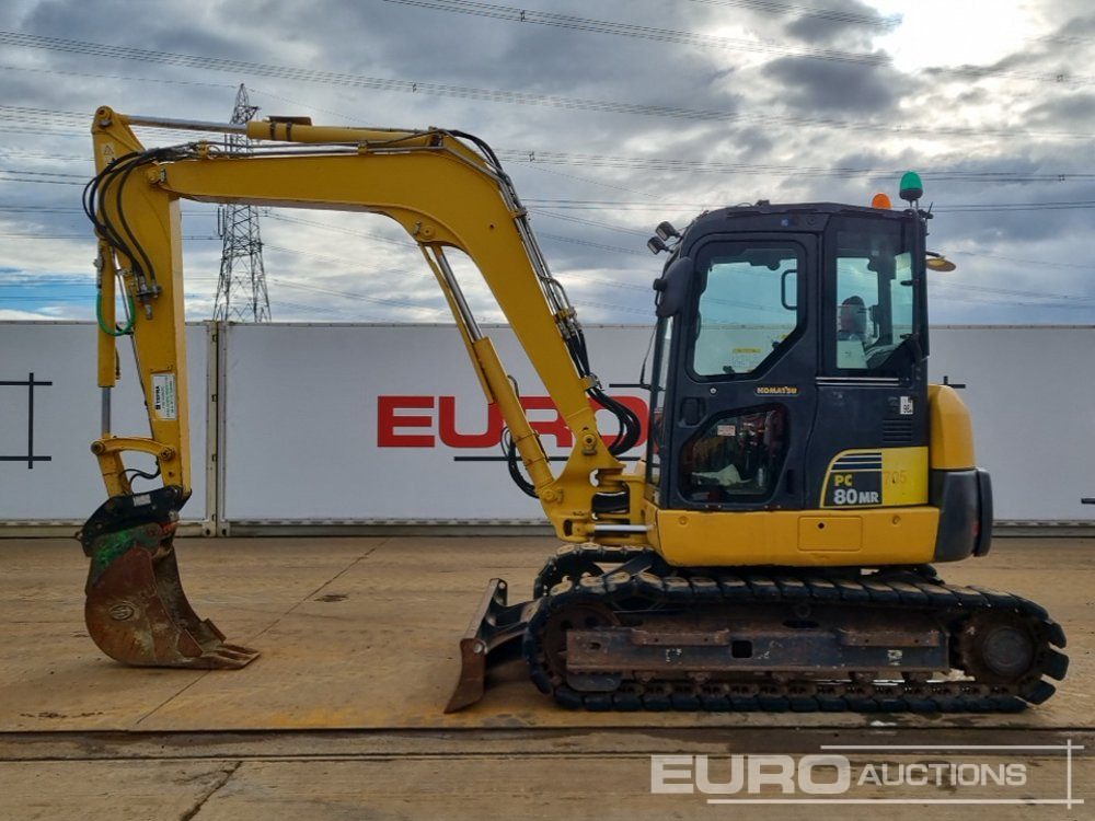 2017 Komatsu PC80MR-3 - حفارة مصغرة: صور 2 2017 Komatsu PC80MR-3 - حفارة مصغرة: صور 2