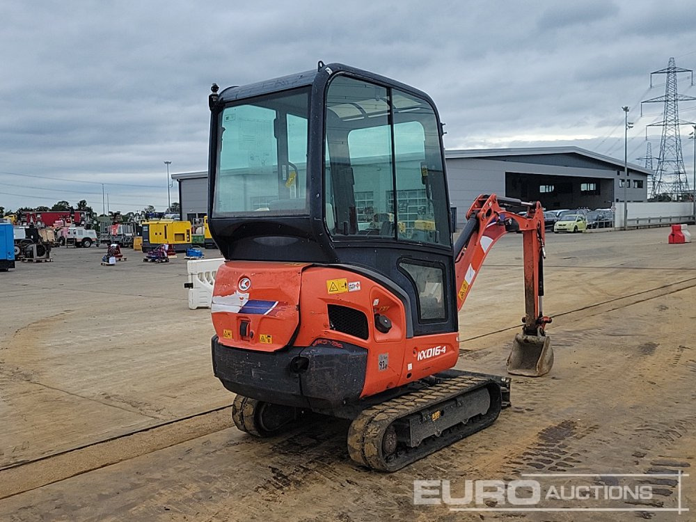 2017 Kubota KX016-4 - حفارة مصغرة: صور 5 2017 Kubota KX016-4 - حفارة مصغرة: صور 5