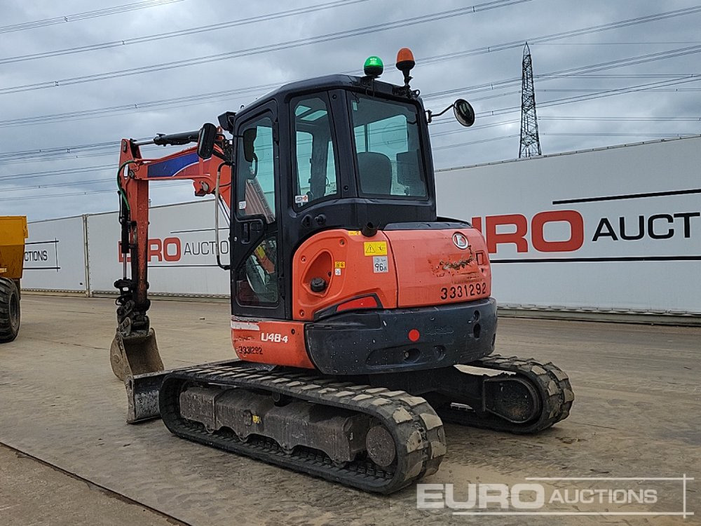 2017 Kubota U48-4 - حفارة مصغرة: صور 3 2017 Kubota U48-4 - حفارة مصغرة: صور 3