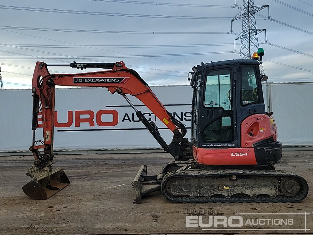 2017 Kubota U55-4 - حفارة مصغرة: صور 2 2017 Kubota U55-4 - حفارة مصغرة: صور 2
