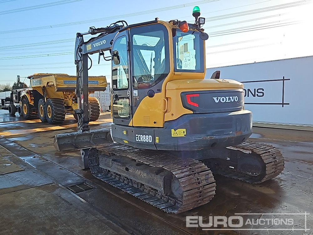 2017 Volvo ECR88D - حفارة مصغرة: صور 3 2017 Volvo ECR88D - حفارة مصغرة: صور 3