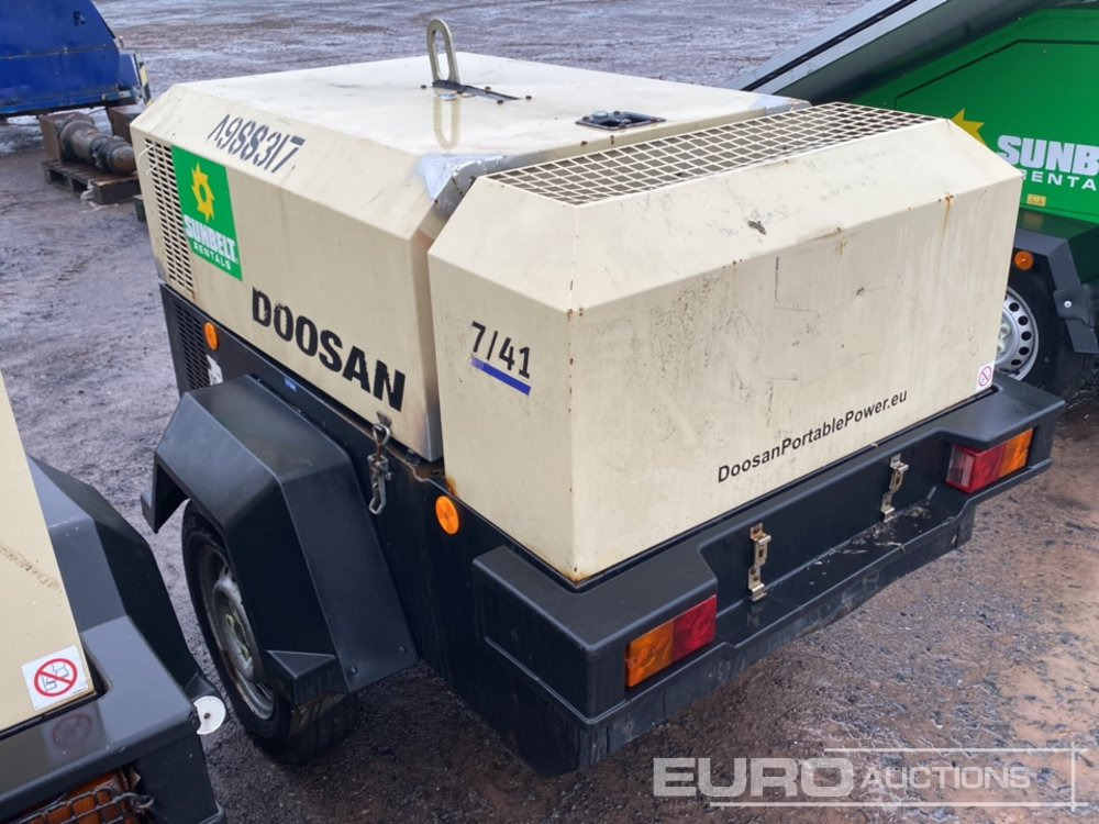 2018 Doosan 741 - ضاغط الهواء: صور 2 2018 Doosan 741 - ضاغط الهواء: صور 2