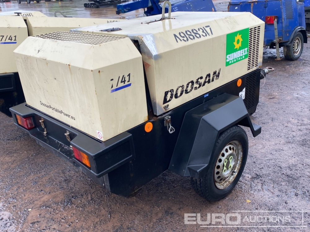 2018 Doosan 741 - ضاغط الهواء: صور 3 2018 Doosan 741 - ضاغط الهواء: صور 3