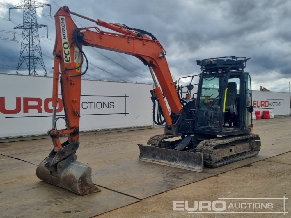 2018 Hitachi ZX85USB-5A - حفارة مصغرة: صور 1 2018 Hitachi ZX85USB-5A - حفارة مصغرة: صور 1